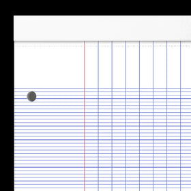 OXFORD bloc notes perforé Smart # A4+ - Grands carreaux - 80 feuilles agrafées (160 pages) - Compatible Scribzee - Violet pastel