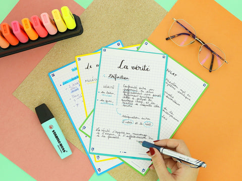 Comment faire de bonnes fiches de révision pour le bac?