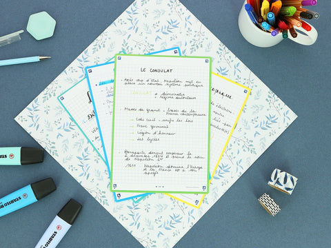 Comment faire de bonnes fiches de révision pour le brevet
