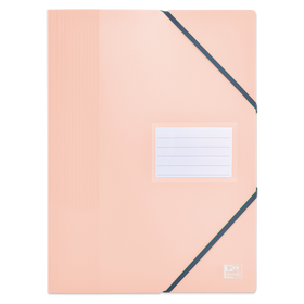 OXFORD Porte-vues School Life A4 # 80 vues / 40 Pochettes - Plastique - Rose pastel