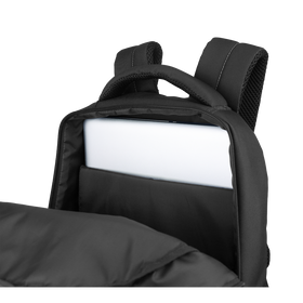 OXFORD B-READY Sac à dos 2 compartiments # Dimensions 30x42x15cm - 23L - Fermeture éclair -  Polyester recyclé - Noir