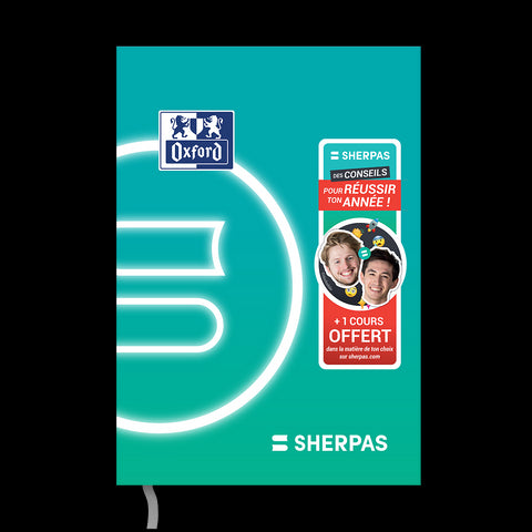 Agenda Oxford Editions Les Sherpas Sept 2025 - Sept 2026 # Journalier 352 Pages Format 15x20 Couverture souple Menthe Français