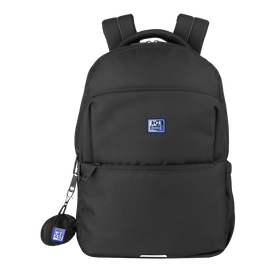 OXFORD B-READY Sac à dos 2 compartiments # Dimensions 30x42x15cm - 23L - Fermeture éclair -  Polyester recyclé - Noir