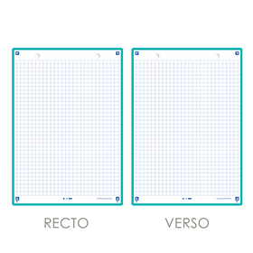 Fiches de révision REVISION 2.0 OXFORD # 50 fiches 14,8 x 21 cm - petits carreaux