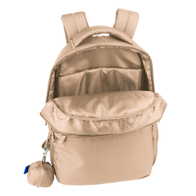 OXFORD B-READY Sac à dos 2 compartiments # Dimensions 30x42x15cm - 23L - Fermeture éclair -  Polyester recyclé - Beige