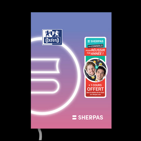 Agenda Oxford Editions Les Sherpas Sept 2025 - Sept 2026 # Journalier 352 Pages Format 15x20 Couverture souple Rose Français
