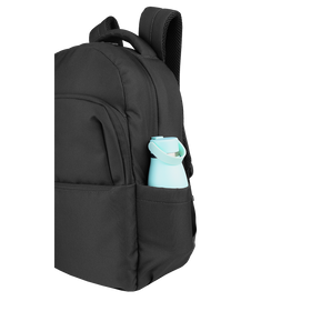 OXFORD B-READY Sac à dos 2 compartiments # Dimensions 30x42x15cm - 23L - Fermeture éclair -  Polyester recyclé - Noir