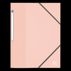 OXFORD Chemise à élastique School Life A4 # Plastique - Rose pastel