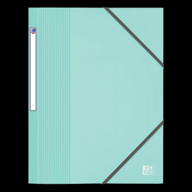 OXFORD Chemise à élastique School Life A4 # Plastique - Bleu pastel