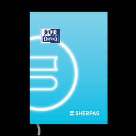 Agenda Oxford Editions Les Sherpas Sept 2025 - Sept 2026 # Journalier 352 Pages Format 15x20 Couverture souple Bleu Français