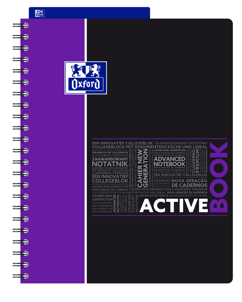 5 Porte-Documents Oxford DIN Long - Plastique Transparent 5 Couleurs | Range Documents
